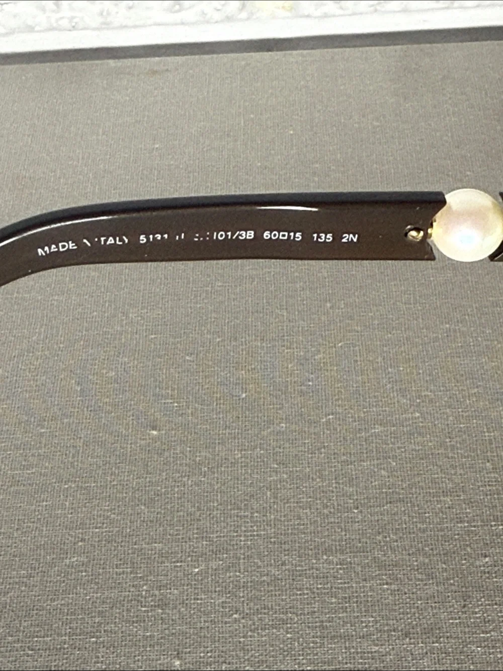 Chanel Brown Tortise Women's FRAMES with Pearl Accent